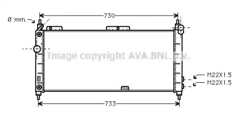 AVA QUALITY COOLING OLA2200