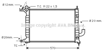 AVA QUALITY COOLING OLA2221