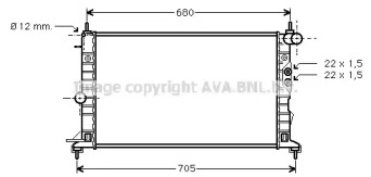 AVA QUALITY COOLING OLA2244