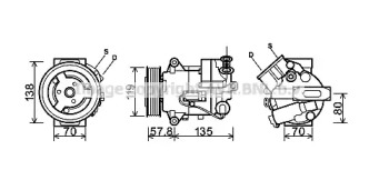 AVA QUALITY COOLING OLAK496