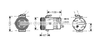 AVA QUALITY COOLING OLK319