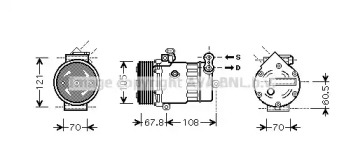 AVA QUALITY COOLING OLK477