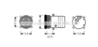 AVA QUALITY COOLING OLK493