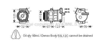 AVA QUALITY COOLING OLK558