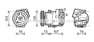 AVA QUALITY COOLING OLK595