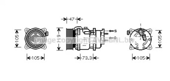 AVA QUALITY COOLING PEK242