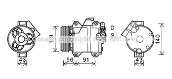 AVA QUALITY COOLING SZK121