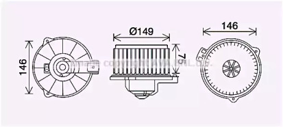 AVA QUALITY COOLING TO8735