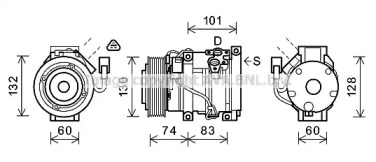 AVA QUALITY COOLING TOAK611