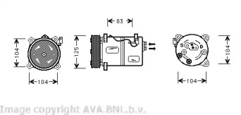 AVA QUALITY COOLING VOK030