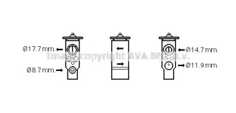 AVA QUALITY COOLING VW1366