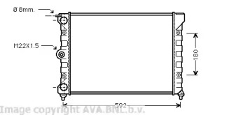 AVA QUALITY COOLING VW2011