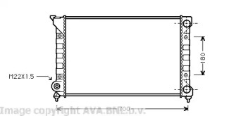 AVA QUALITY COOLING VW2072