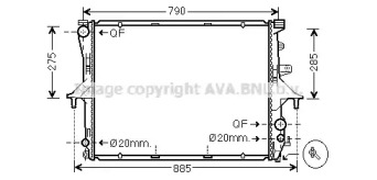 AVA QUALITY COOLING VW2198