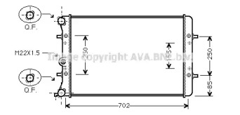 AVA QUALITY COOLING VW2217