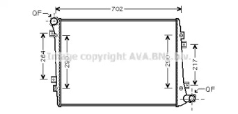 AVA QUALITY COOLING VW2224