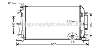 AVA QUALITY COOLING VW2271