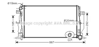 AVA QUALITY COOLING VW2279