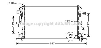 AVA QUALITY COOLING VW2282