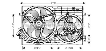 AVA QUALITY COOLING VW7508