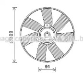 AVA QUALITY COOLING VW7538