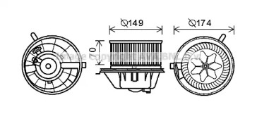 AVA QUALITY COOLING VW8342