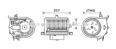 AVA QUALITY COOLING VW8350