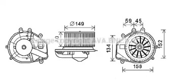 AVA QUALITY COOLING VW8352