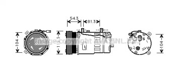 AVA QUALITY COOLING VWAK280