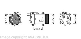 AVA QUALITY COOLING VWK170