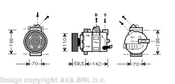 AVA QUALITY COOLING VWK258