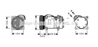 AVA QUALITY COOLING VWK281