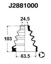 NIPPARTS J2881000