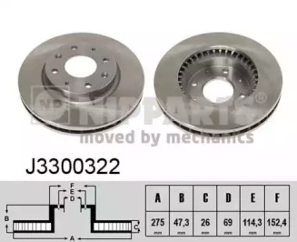 NIPPARTS J3300322