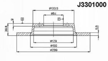 NIPPARTS J3301000