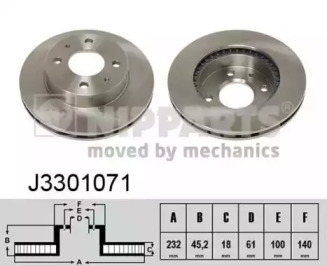 NIPPARTS J3301071