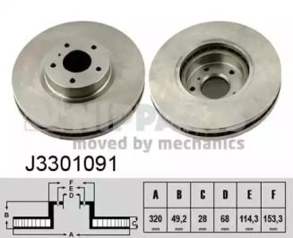 NIPPARTS J3301091