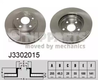 NIPPARTS J3302015