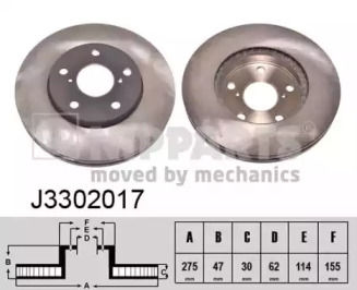 NIPPARTS J3302017