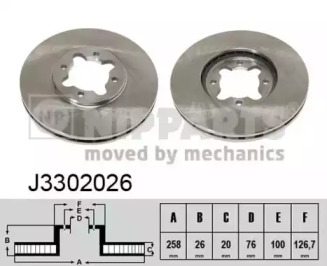 NIPPARTS J3302026