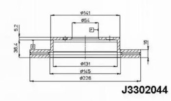 NIPPARTS J3302044