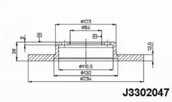 NIPPARTS J3302047