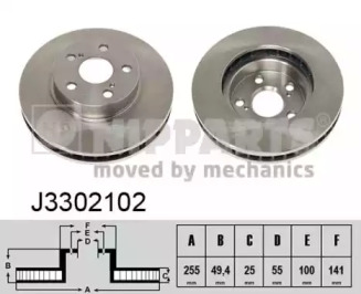 NIPPARTS J3302102