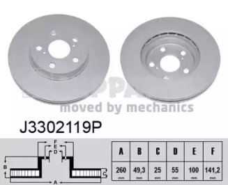 NIPPARTS J3302119P