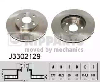 NIPPARTS J3302129