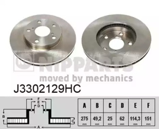 NIPPARTS J3302129HC