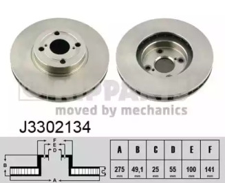 NIPPARTS J3302134