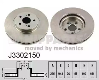 NIPPARTS J3302150