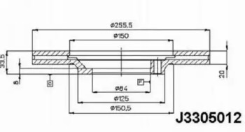 NIPPARTS J3305012