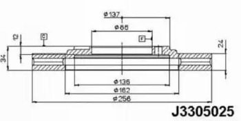 NIPPARTS J3305025